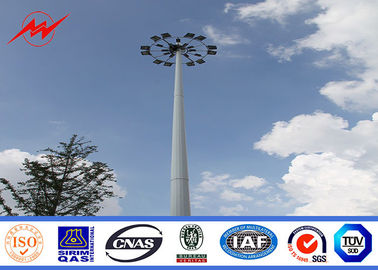 Trung Quốc Power Plants Lighting Conical 36m Square Light High Mast Pole With Auto Racing System nhà cung cấp