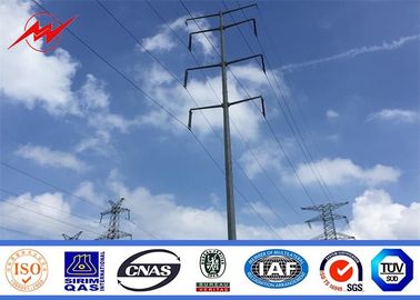 Trung Quốc 33kv transmission line electrical power pole steel pole tower nhà cung cấp