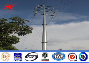 Trung Quốc 132kv hot dip galvanized electrical power pole for electric line nhà cung cấp