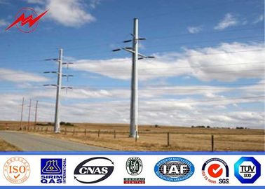 Trung Quốc conical 11m  Q235 material electric power pole galvanized single section nhà cung cấp