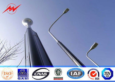 Trung Quốc Round / Octagonal 8m Hot Dip Galvanized Street Light Poles With 30w LED nhà cung cấp