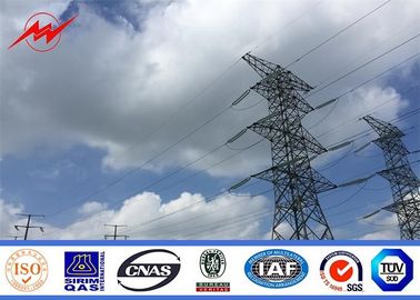 Trung Quốc 110 KV Polygonal High Voltage Galvanization Power Poles For Electrical Line nhà cung cấp