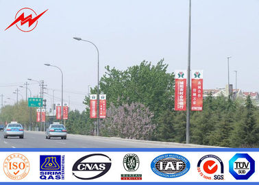 Trung Quốc 6m Hot Dip Galvanized Single Arm Street Light Poles For Road Lighting nhà cung cấp