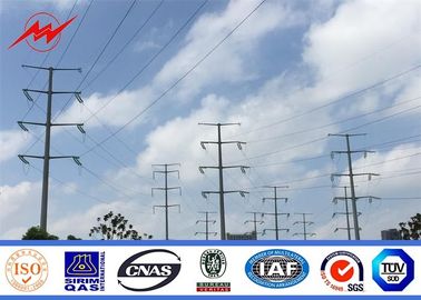 Trung Quốc Electricity Utilities Polygonal Electrical Power Pole For 110 KV Transmission nhà cung cấp