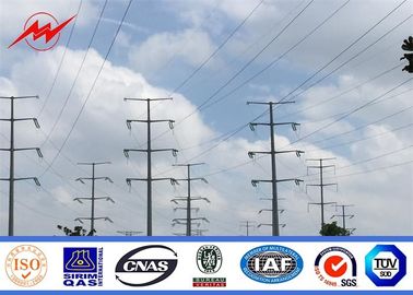 Trung Quốc High Voltage 220 KV Double Circuit Electrical Galvanized Steel Pole For Transmission nhà cung cấp