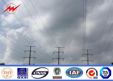 Trung Quốc 138 KV Transmission Line Electrical Power Pole , Steel Transmission Poles nhà cung cấp