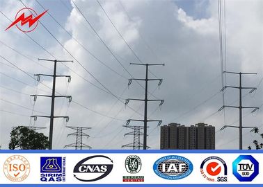 Trung Quốc Medium Voltage Electrical Power Pole , Customized Transmission Line Poles nhà cung cấp