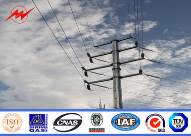 Trung Quốc 132kv 16m 3mm thickness electrical power Steel Utility Pole for transmission line nhà cung cấp