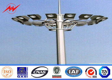 Trung Quốc 15M LED High Mast Light Pole Highway / Airport High Mast Lighting Pole ISO 9001 nhà cung cấp