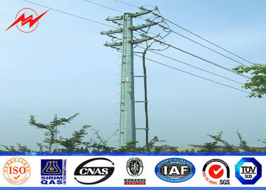 Trung Quốc Round 30FT 69kv Steel utility Pole for Power Distribution Transmission Line nhà cung cấp