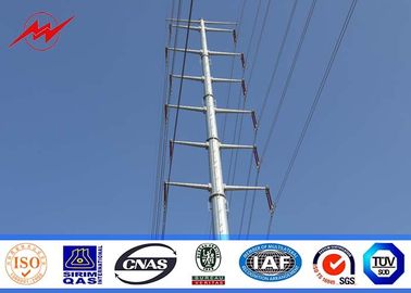 Trung Quốc 11M 300DaN Steel Utility Pole 3.5mm thickness Q345 material for 69kv 100meters Distribution Power nhà cung cấp