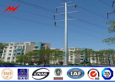 Trung Quốc 12sides 10M 2.5KN Steel Utility Pole for overhed distribution structures with earth rod nhà cung cấp
