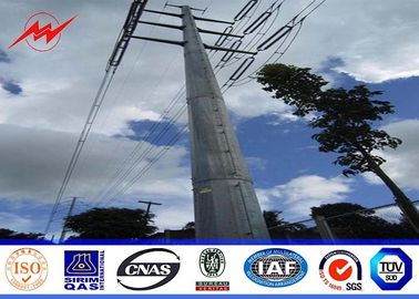 Trung Quốc 18M 12.5KN 4mm thickness Steel Utility Pole for overhead transmission line with substational character nhà cung cấp