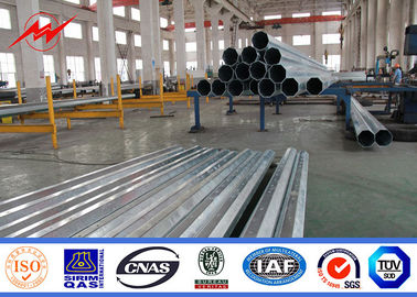 Trung Quốc 11.8m 500DAN ASTM A123 Galvanized Steel Pole , Commercial Light Poles nhà cung cấp