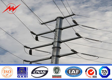 Trung Quốc 138kv Round Tapered Polygonal Galvanized Steel Pole , Electric Power Pole nhà cung cấp