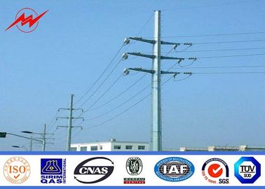 Trung Quốc Anticorrosive Electrical Pole Standard Steel Utility Pole 500DAN 11.9m With Cable nhà cung cấp
