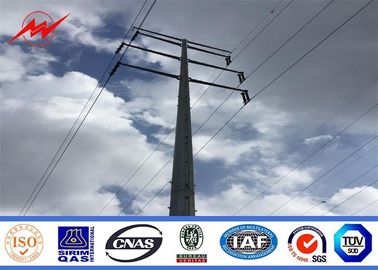 Trung Quốc 132KV Medium Voltage Galvanized Transmission Line Pole Anti Rust 3-15m nhà cung cấp