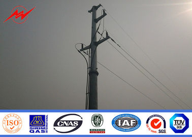 Trung Quốc 110kv Double Circuit Galvanized Steel Pole , Hot Dip Transmission Line Pole nhà cung cấp