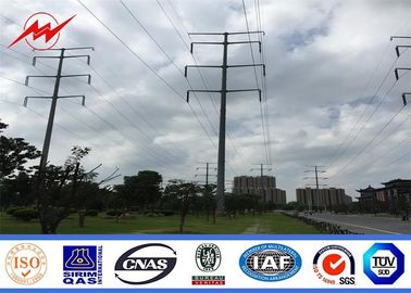 Trung Quốc 3 mm Thickness Multi - Pyramidal Galvanized Steel Pole , Electrical Power Poles nhà cung cấp