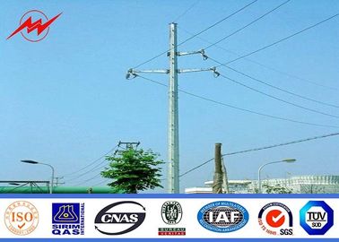 Trung Quốc Hot Dip Galvanized Medium Voltage Electrical Transmission Poles With Insulator nhà cung cấp