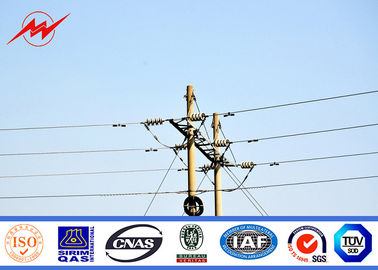 Trung Quốc Electrical Transmission Towers 13m 2500dan Octagonal Single Circuit Electrical Utility Poles nhà cung cấp