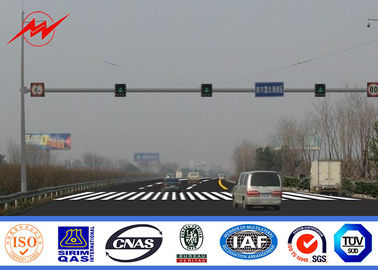 Trung Quốc Octagonal Steel Street Lighting Poles Traffic Light Signals With Powder Coating nhà cung cấp