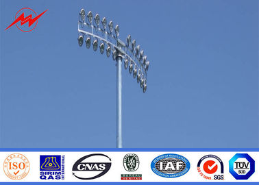 Trung Quốc 30m Football Stadium Park Light Pole Columniform 50 Years Lift Time nhà cung cấp