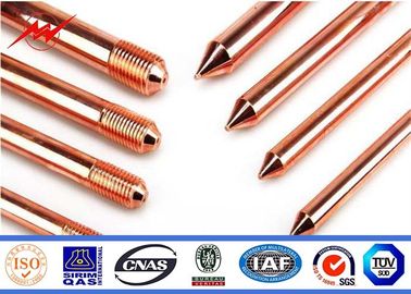 Trung Quốc Power Transmsion Copper Ground Rod , Copper Coated Ground Rod nhà cung cấp