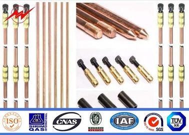 Trung Quốc 1/2&quot; 5/8&quot; 3/4&quot; Copperweld Ground Rod Maintaining Toughness OEM ODM nhà cung cấp