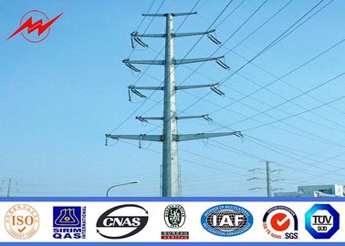 Trung Quốc 33kv 10m Transmission Line Electrical Power Pole For Steel Pole Tower nhà cung cấp