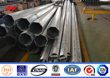 Trung Quốc Outdoor Polygonal Metal Utility Poles 12m 10kn Galvanized Steel Pole nhà cung cấp