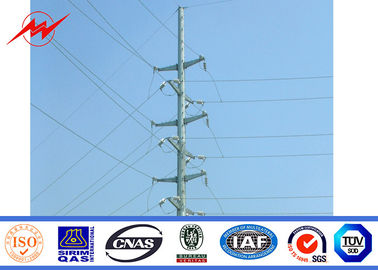 Trung Quốc 18m Outdoor Galvanizatiom Electric Power Pole 10kv To 220kv Power Capacity nhà cung cấp