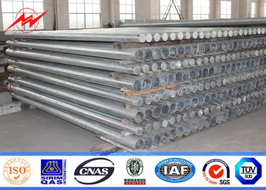 Trung Quốc 12 Sides 15M Clase 2500 Galvanized Steel Pole With Pairs of Climbing Bolt nhà cung cấp