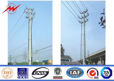 Trung Quốc ISO Approval Single Circuit Galvanized Steel Power Pole 25 M 6mm Power Line Pole nhà cung cấp