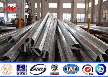 Trung Quốc 15m 8 Sides Gr65 Steel Tubular Pole Galvanized Electric Power Pole For Transmission nhà cung cấp