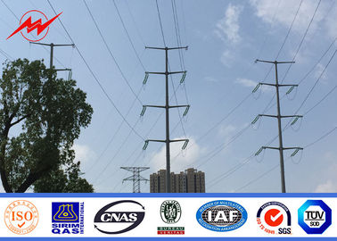 Trung Quốc 69KV 15M Round ASTM A123 Galvanised Steel Poles for Power Distribution nhà cung cấp