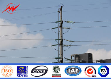 Trung Quốc Medium Voltage Electric Power Pole AWS D 1.1 Steel Electrical Transmission Line Poles nhà cung cấp