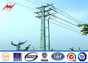 Trung Quốc 11.8m - 390dan Galvanized Steel Electric Power Pole For 30KV Overhead Line nhà cung cấp