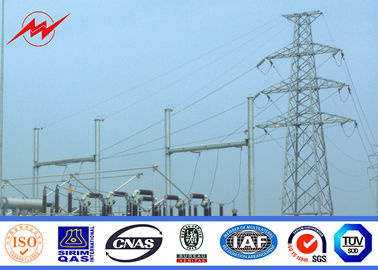 Trung Quốc BV Certification 20M Galvanized Steel Pole Steel Power Poles For Power Transmission nhà cung cấp
