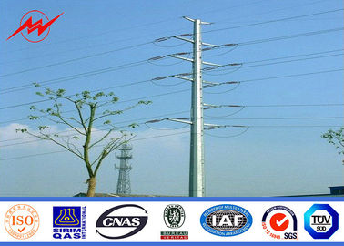 Trung Quốc ICQ 16m 139kv Octagonal Poles Electrical Steel Power Pole For Mining Industry nhà cung cấp