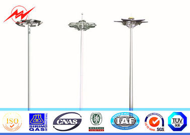 Trung Quốc Q345 Steel HDG 40M 60 Lamps High Mast Tower Steel Square Light Poles 15 Years Warranty nhà cung cấp