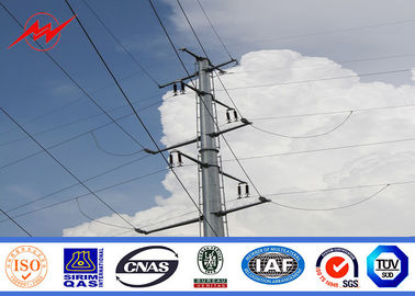 Trung Quốc Galvanization Single Circuit Steel Power Pole Utility Transmission Line Poles nhà cung cấp