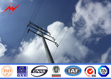Trung Quốc High Voltage Metal Utility Poles / Steel Transmission Poles For Electricity Distribution Project nhà cung cấp