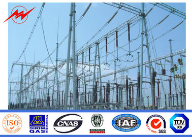 Trung Quốc Double Circuit 23m Galvanized Electrical Transmission Line Poles 150KV Power nhà cung cấp