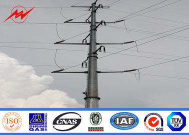 Trung Quốc 70FT Hot Dip Galvanized Electric Utility Poles AWS D 1.1 For Distribution Line nhà cung cấp