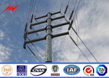 Trung Quốc Hot Dip Galvanized Steel Electric Utility Poles For Electrical Distribution Line Project nhà cung cấp
