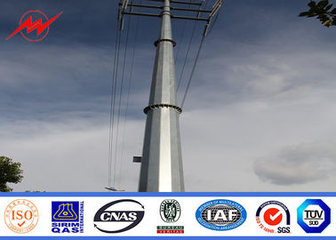 Trung Quốc 10kv ~ 550kv Electrical Steel Utility Pole For Power Distribution Line Project nhà cung cấp