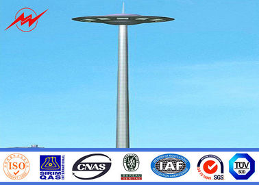 Trung Quốc Custom 40m Polygonal Stadium Football High Mast Lighting Pole For Football Stadium with 60 Lights nhà cung cấp