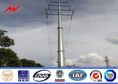 Trung Quốc 15m 1250Dan Bitumen Electrical Power Pole For Transmission Line Project nhà cung cấp