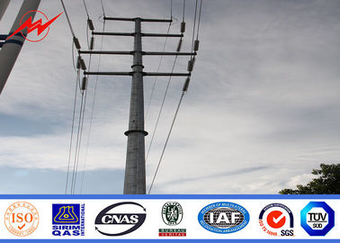 Trung Quốc Transmission Line Hot Rolled Coil Steel Power Pole 33kv 10m Electric Utility Poles nhà cung cấp